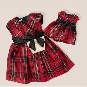 NWT Dress W/ matching mini doll dress